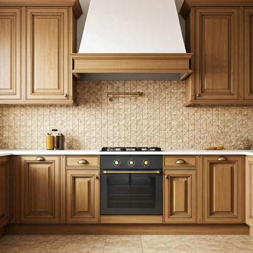 Doğal Ahşap Mutfak